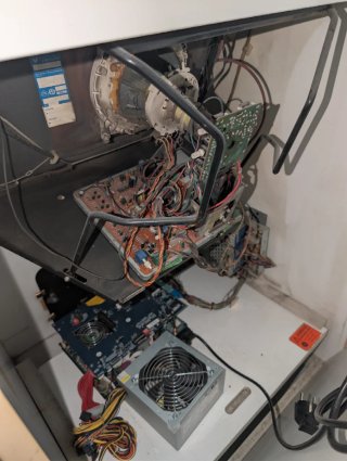 Máquina Recreativa Arcade JAMMA Años 80