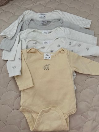 Body H&M Zara Algodón Orgánico Talla 62