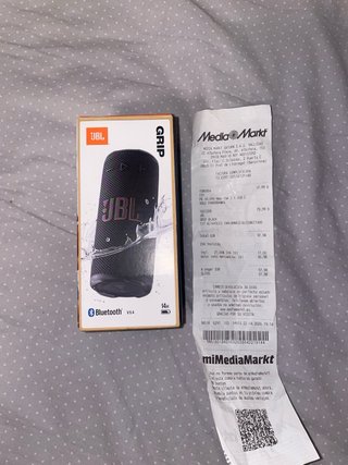 Altavoz JBL GRIP Bluetooth Negro