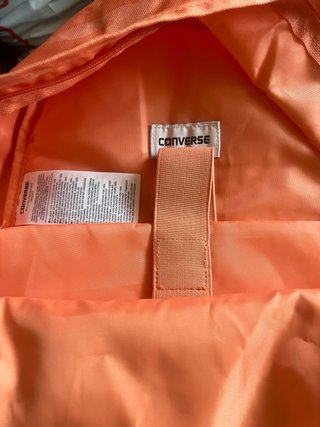 Mochila Converse Naranja y Rosa