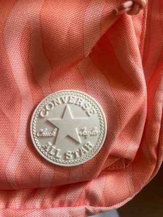 Mochila Converse Naranja y Rosa