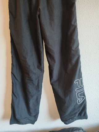 Pantalón deportivo Fila negro, Talla M