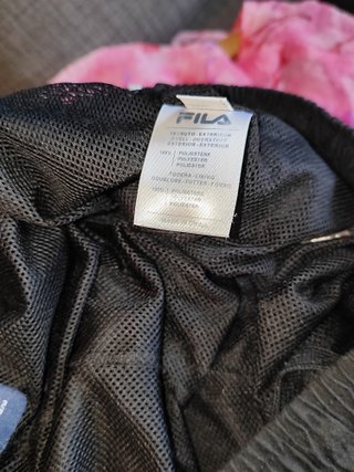 Pantalón deportivo Fila negro, Talla M