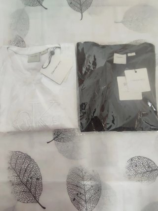 2 Camisetas Calvin Klein Manga Larga