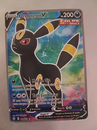 Carta Pokémon Umbreon V 188/203