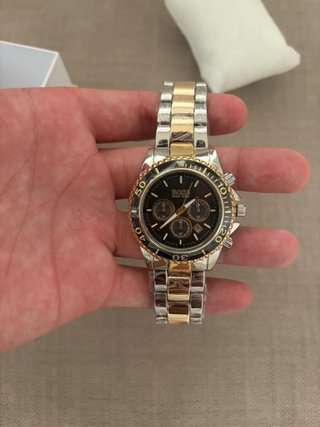 Reloj Hugo Boss bicolor nuevo eslabones extraibles