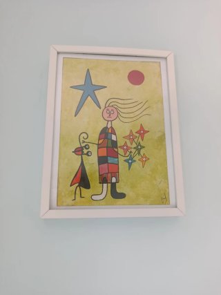 Quadri per bambini dipinti a mano