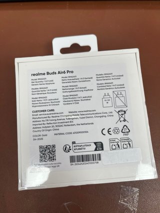 realme Auriculares True Wireless Air 6 Pro#000758