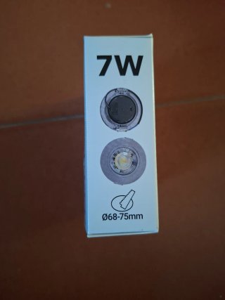 4 Focos LED Empotrables Circulares