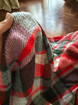 Coperta in lana a quadri