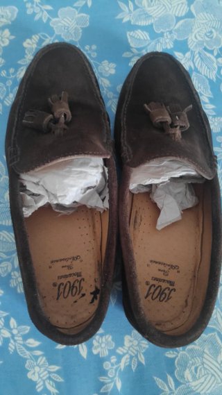 Mocasines 1901 ante marrón