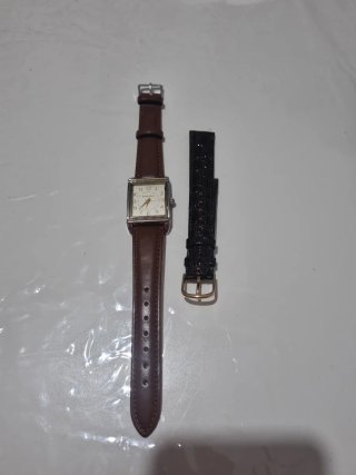 Reloj Smith Ferry  Cuadrado Correa Marrón