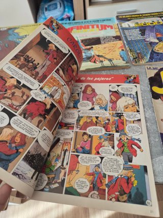 Coleccion Lote  Comics y Revistas de 1970  España