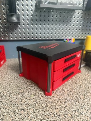 Caja Almacenamiento Milwaukee PACKOUT 3 Cajones