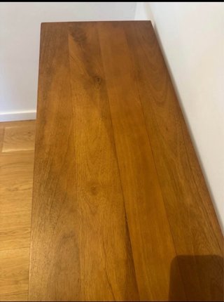 Consola in legno massello