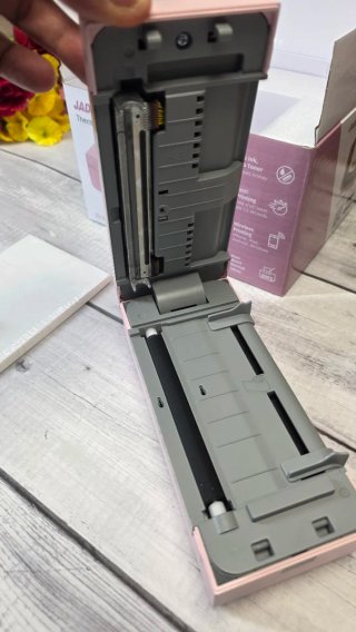 Impresora Térmica de Etiquetas JADENS Rosa