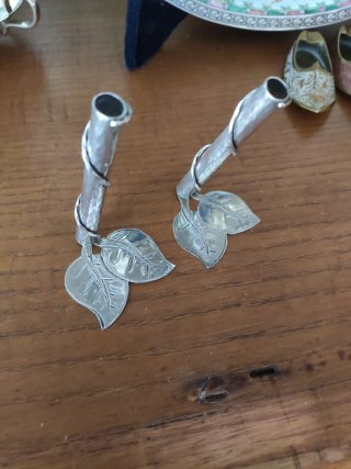 Copa de plata grabada