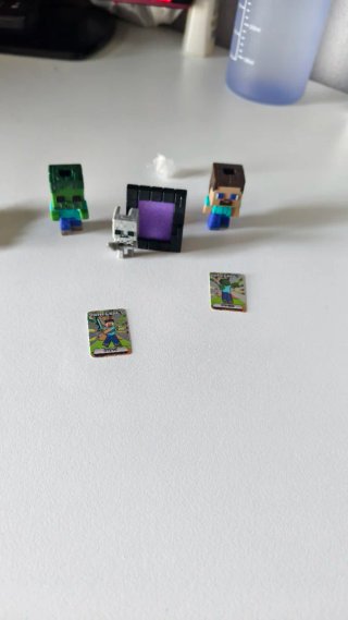 Figuras Minecraft + Portal