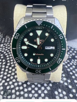 Reloj Seiko 5 Verde Automático