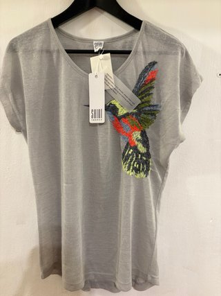 Camiseta Saint Tropez gris talla XS