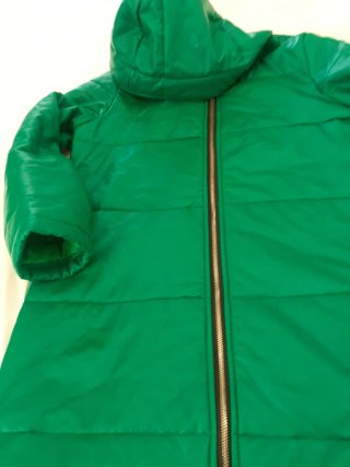 Cappotto invernale donna verde S