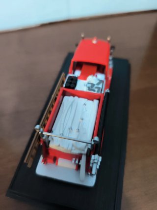 Modellino Camion Vigili del Fuoco American LaFranc