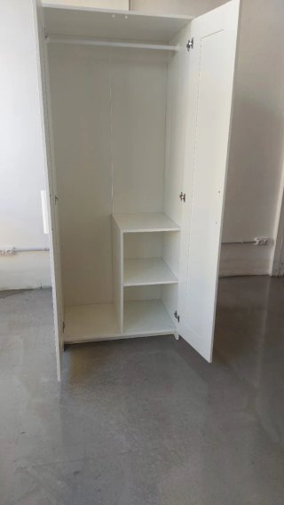 Armadio a 2 ante IKEA BRIMNES bianco
