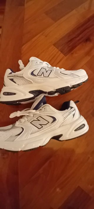 New Balance Scarpe da Ginnastica Grigio/Bianco