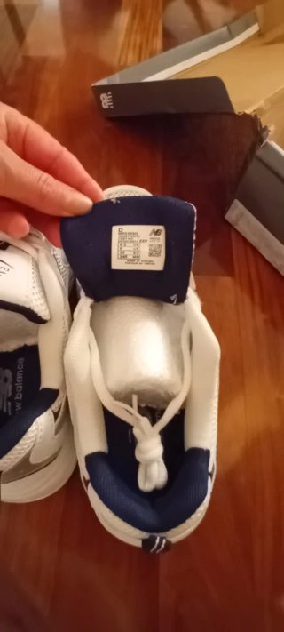 New Balance Scarpe da Ginnastica Grigio/Bianco