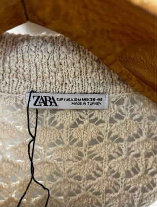 Polo Zara Beige Talla M