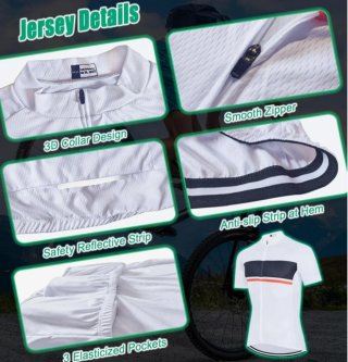 Conjunto Ciclismo Hombre Azul y Negro XL