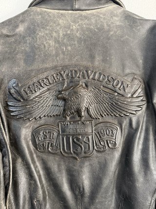 Chaqueta Motera Harley-Davidson Negra