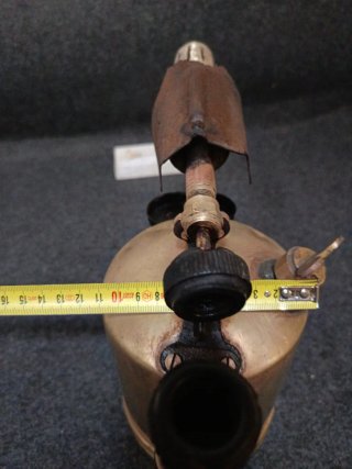 Soplete antiguo gasolina bronce FOCUS
