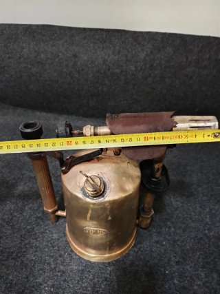 Soplete antiguo gasolina bronce FOCUS