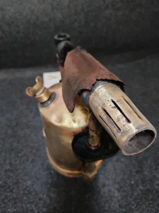 Soplete antiguo gasolina bronce FOCUS