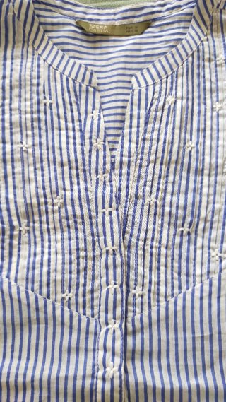 Blusa  Rayas Azules