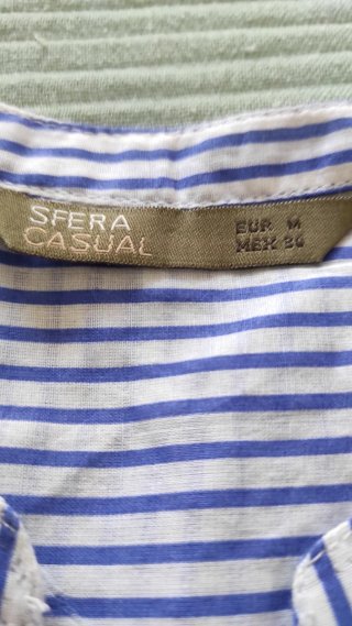 Blusa  Rayas Azules