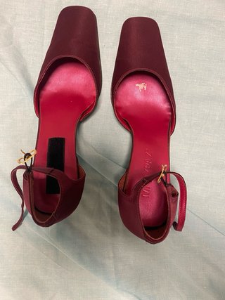 Zapatos de fiesta/evento color magenta/ciruela/uva