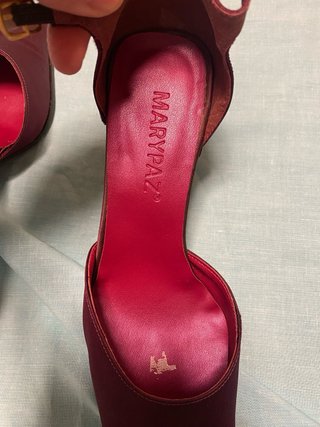 Zapatos de fiesta/evento color magenta/ciruela/uva