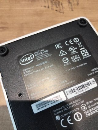 Mini PC Intel NUC i5-6260U 8GB SSD 120GB WiFi