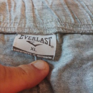 Pantaloncini sportivi uomo Everlast grigi