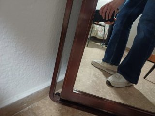 Espejo de pared madera