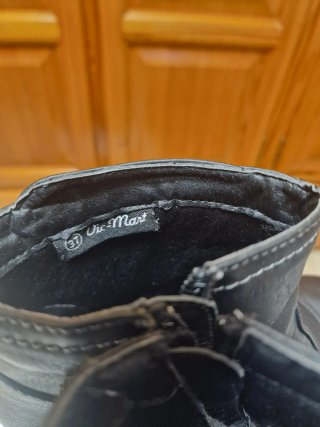 Botines de tacón negros