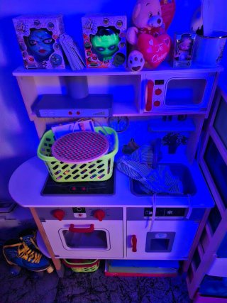 Cocina de madera infantil
