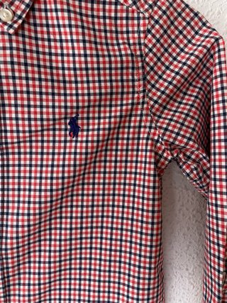 Camisa Ralph Lauren 3 años cuadros