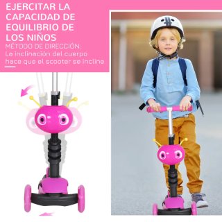Patinete Evolutivo 3 en 1 Homcom