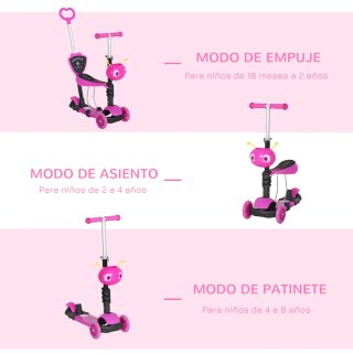 Patinete Evolutivo 3 en 1 Homcom