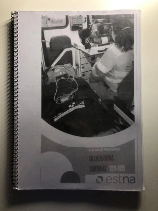 Libro de inglés ESTNA de Emergencias Sanitarias