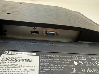 Monitor HP 27w Negro