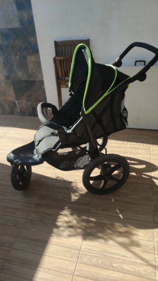 Carrito para correr con niño